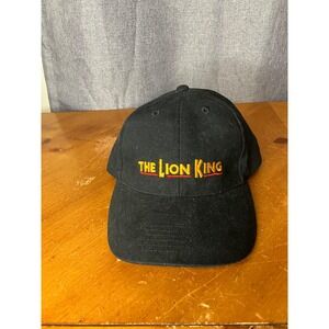 LION KING Musical Strapback Hat Broadway Embroidered Logo VIP Cap Disney